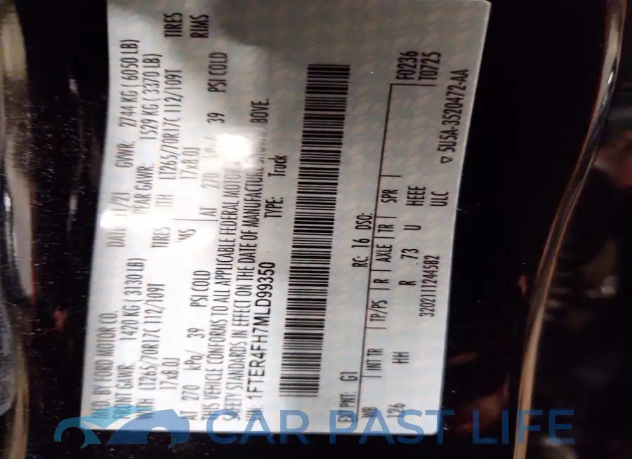 1FTER4FH7MLD99350# 13