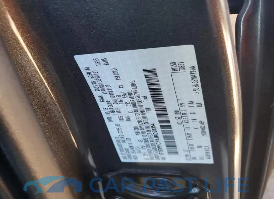 1FTEW1CP4JKD98354# 13