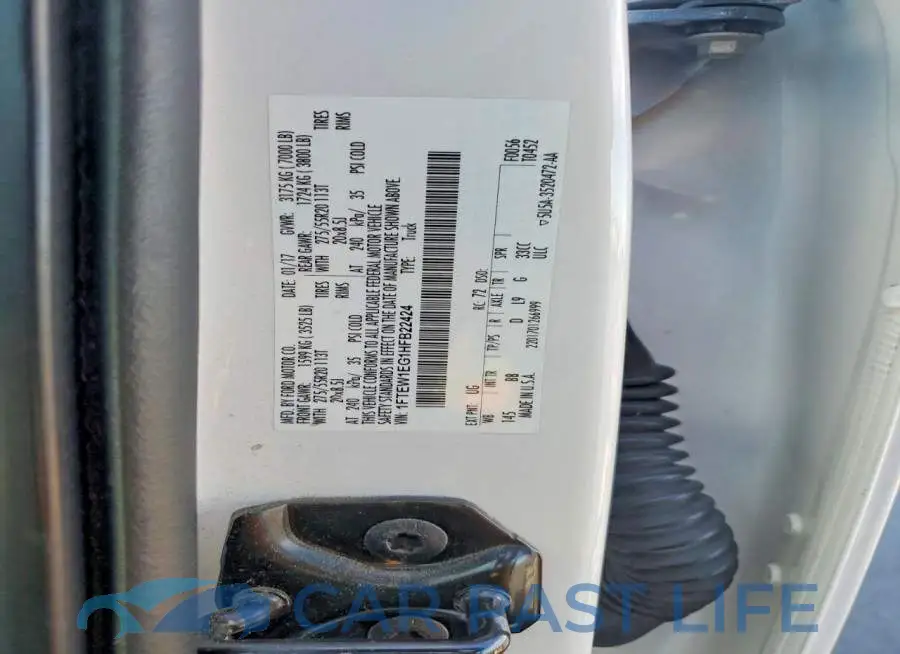 1FTEW1EG1HFB22424# 12