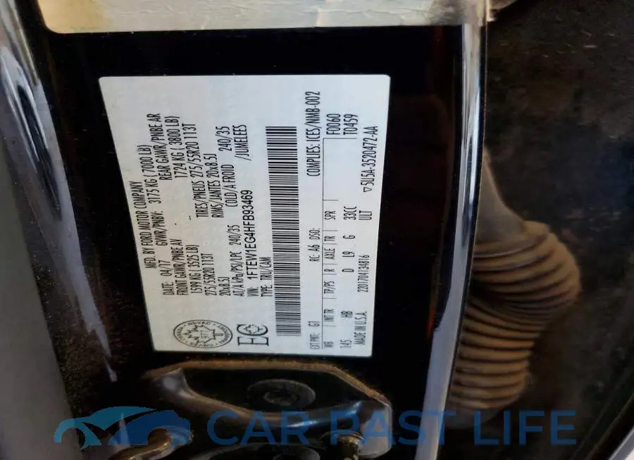 1FTEW1EG4HFB93469# 12