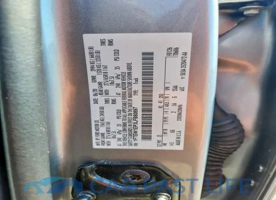 1FTEW1EP3LFB80897# 12