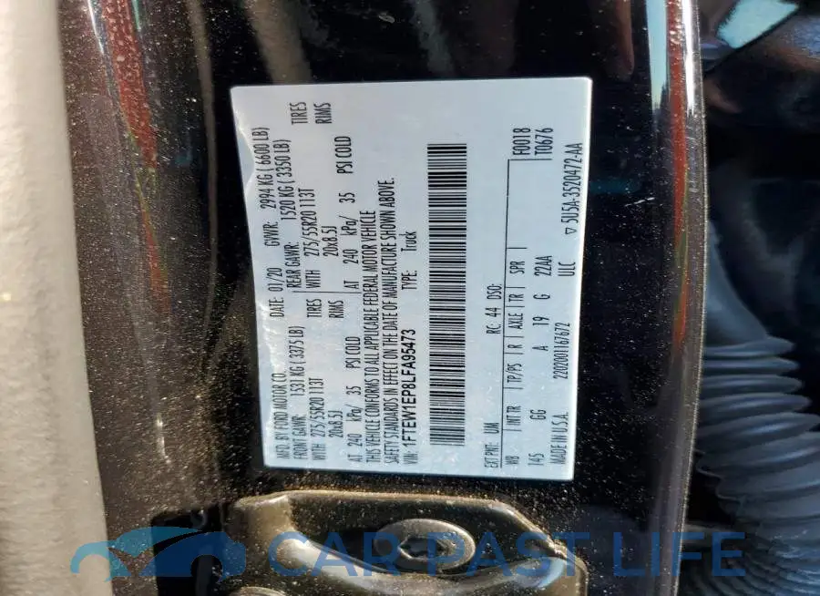 1FTEW1EP8LFA95473# 12