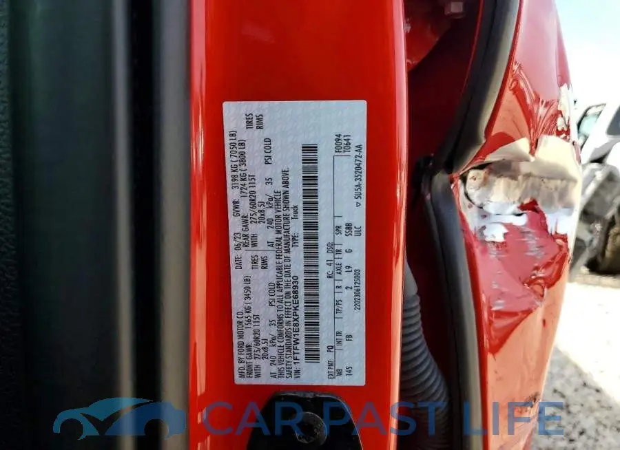 1FTFW1E8XPKE68930# 12