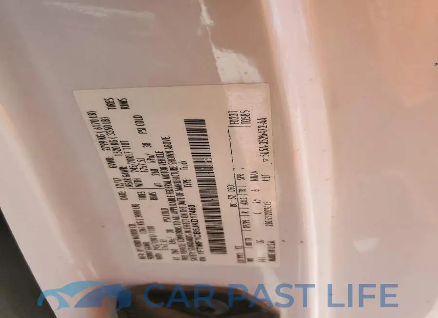 1FTMF1CB5JKD17460# 12