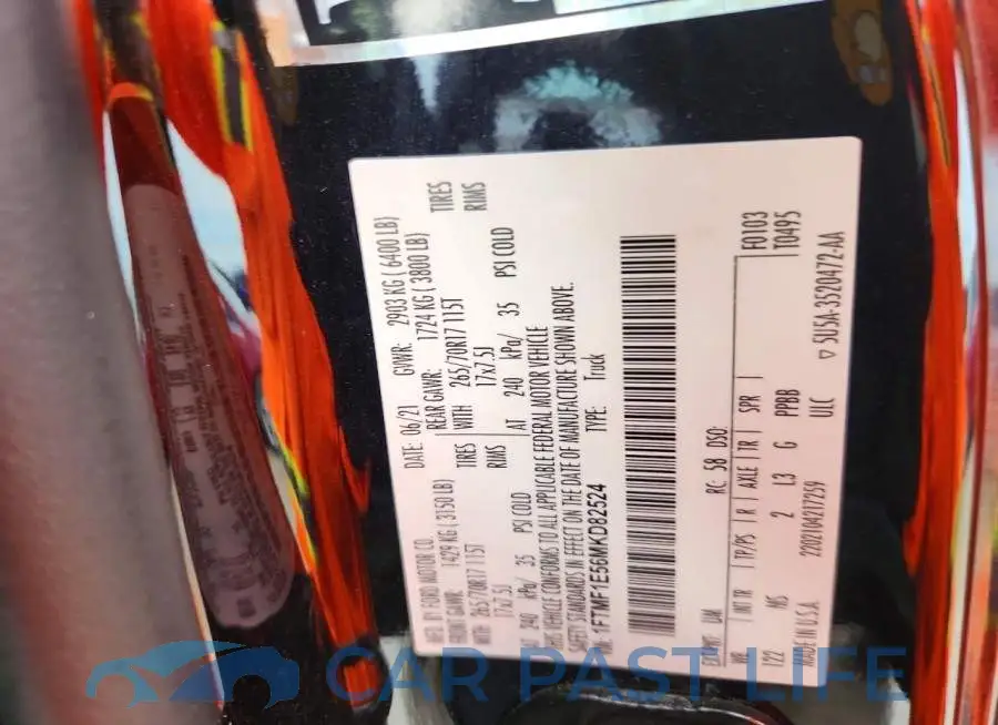 1FTMF1E56MKD82524# 12