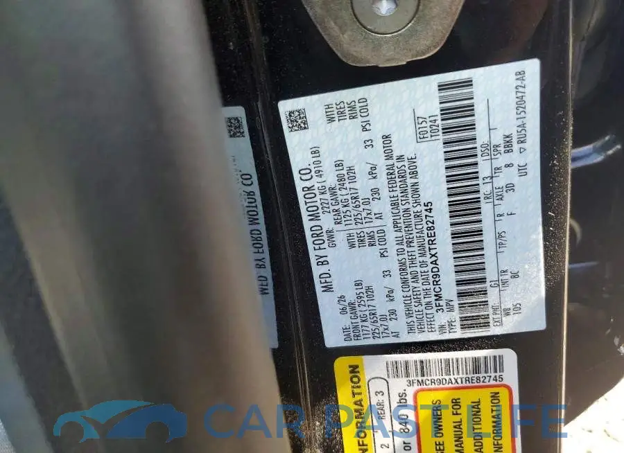 3FMCR9DAXTRE82745# 13
