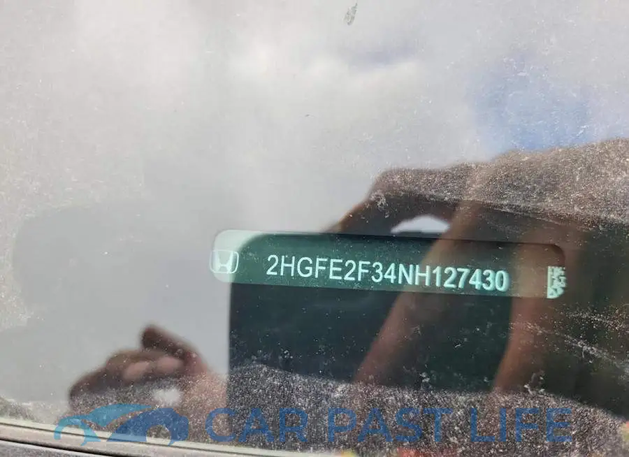 2HGFE2F34NH127430# 12