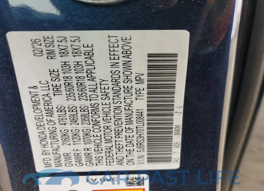 5J6RS3H70TL008441# 14