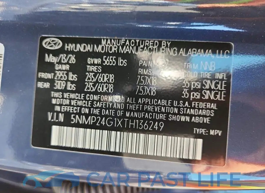 5NMP24G1XTH136249# 14