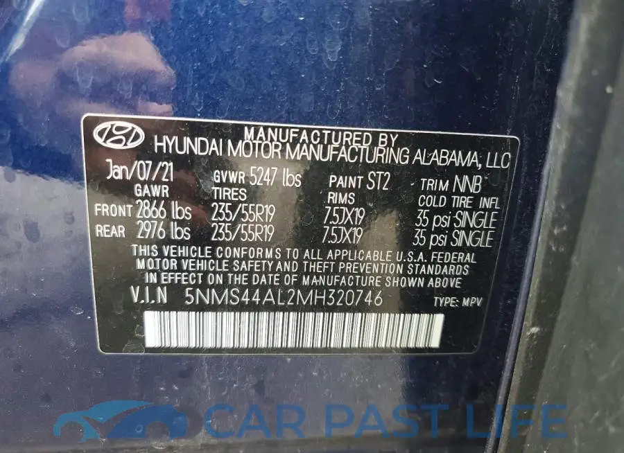 5NMS44AL2MH320746# 13