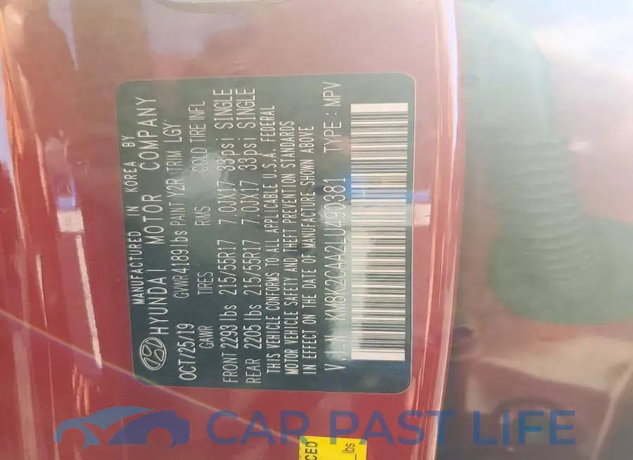 KM8K2CAA2LU490381# 14
