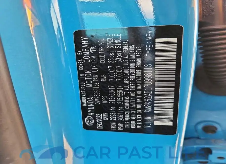 KM8K62AB1PU998113# 12