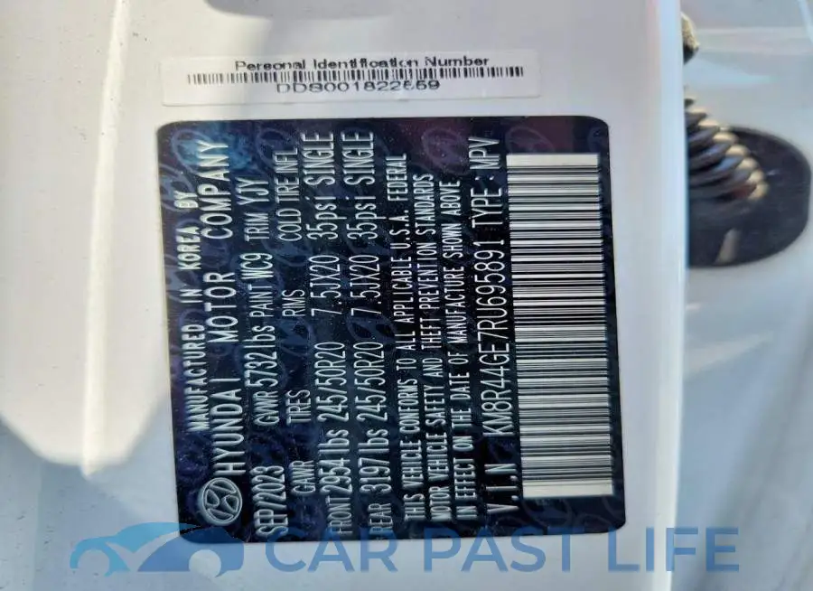 KM8R44GE7RU695891# 12