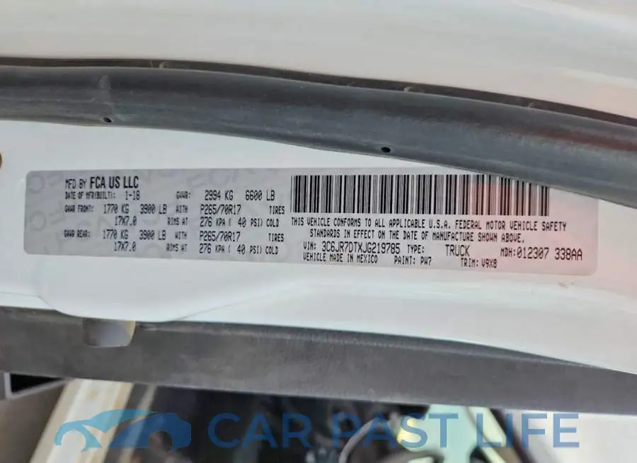 3C6JR7DTXJG219785# 13