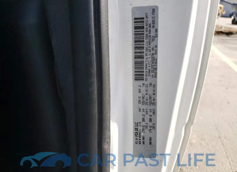 3C6JR7ETXKG522730# 12