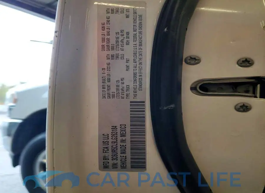 3C6UR5CL9LG263184# 12