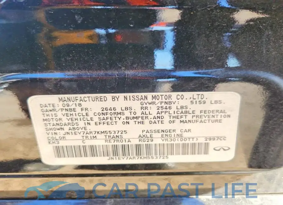 JN1EV7AR7KM553725# 12