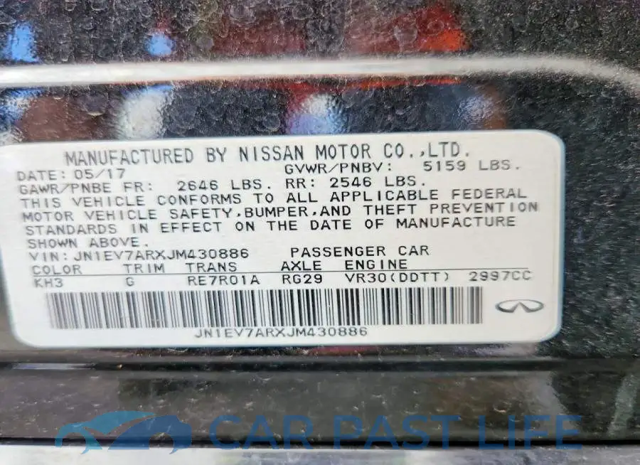 JN1EV7ARXJM430886# 12