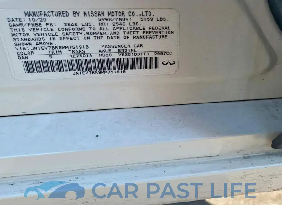 JN1EV7BR9MM751918# 12