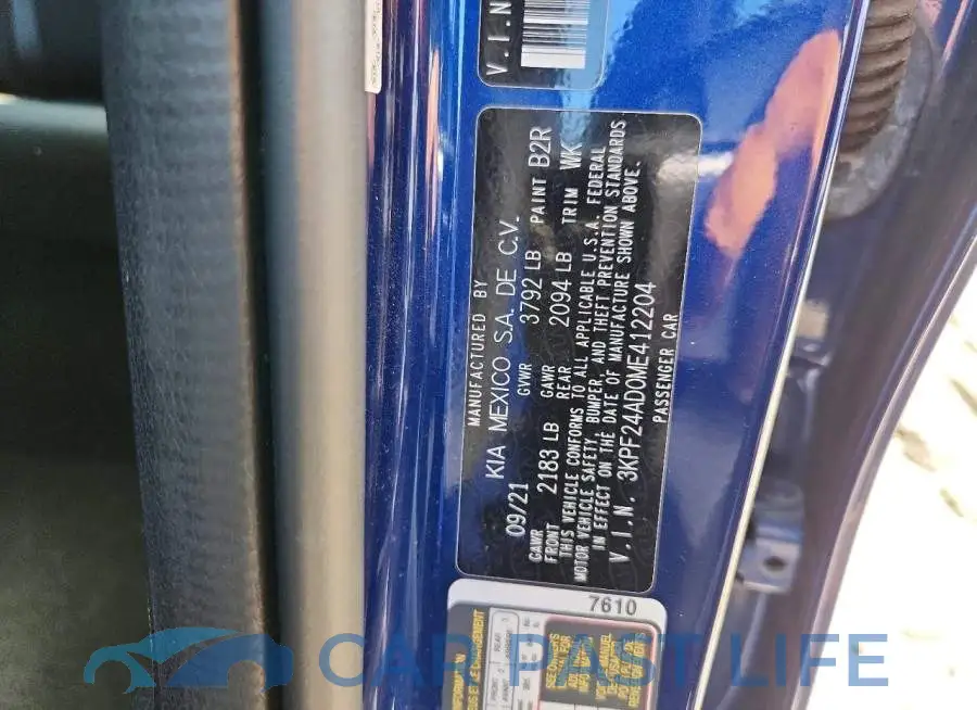 3KPF24AD0ME412204# 12
