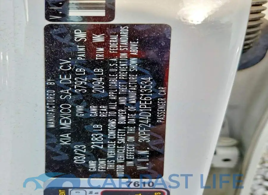 3KPF24AD1PE613534# 12