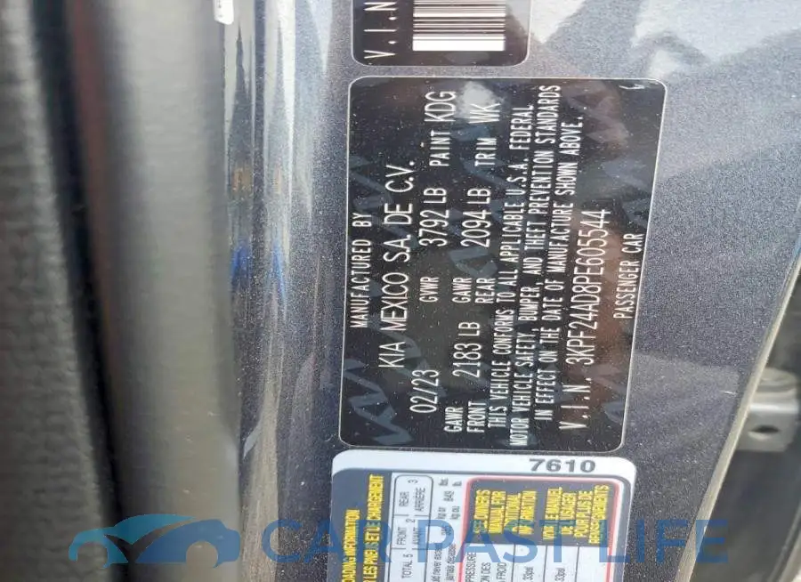 3KPF24AD8PE605544# 12