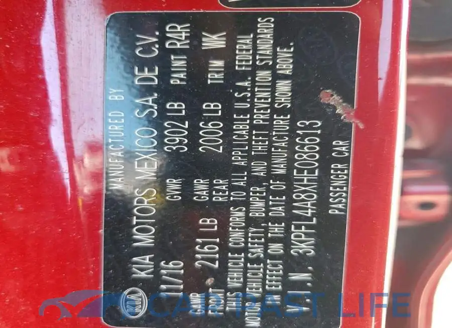 3KPFL4A8XHE086613# 12
