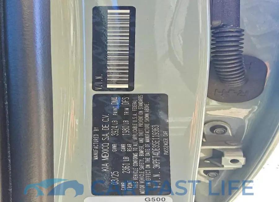 3KPFT4DE3SE119363# 12
