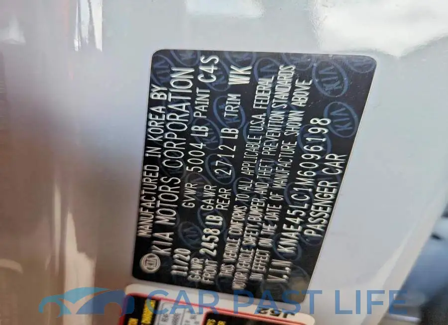 KNAE45LC1M6096198# 12