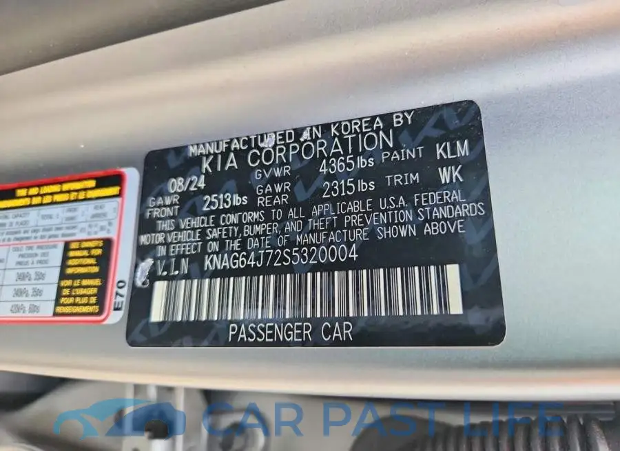 KNAG64J72S5320004# 12