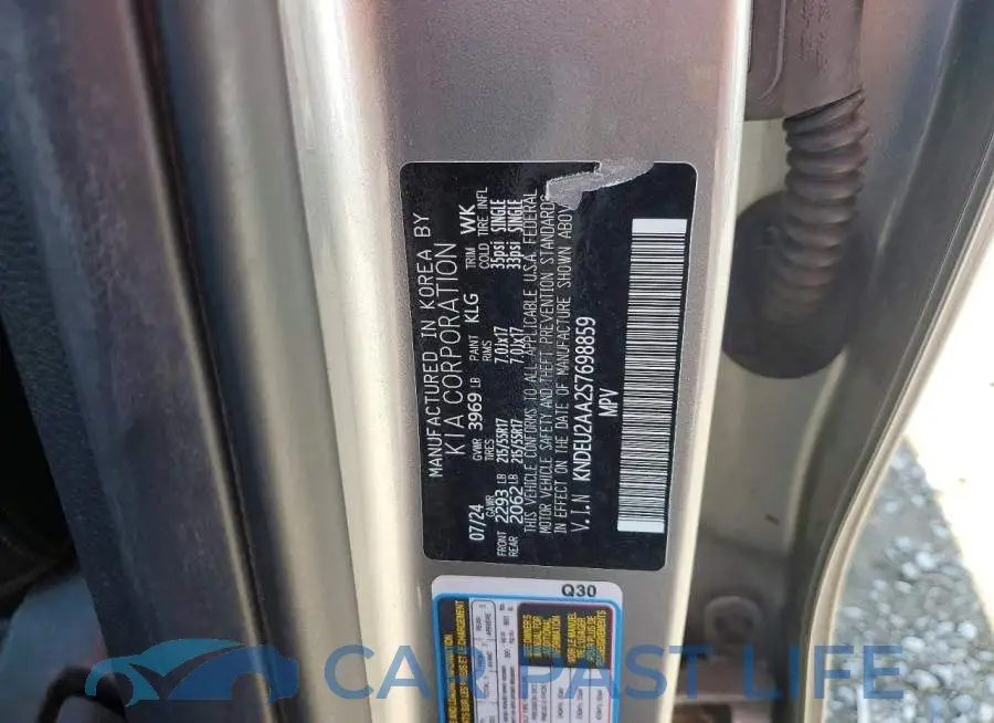 KNDEU2AA2S7698859# 13