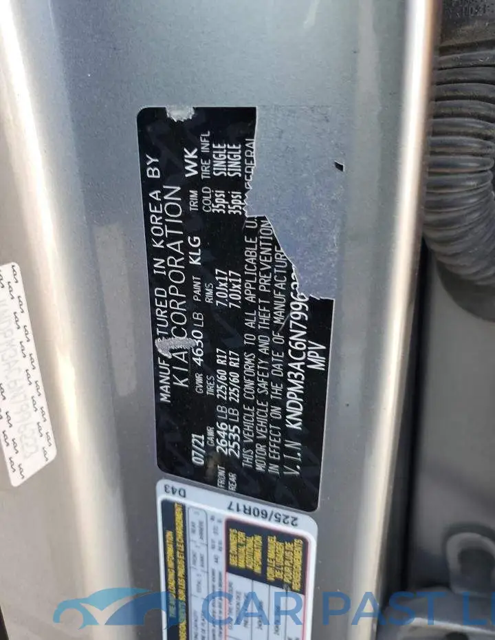 KNDPM3AC6N7996223# 12