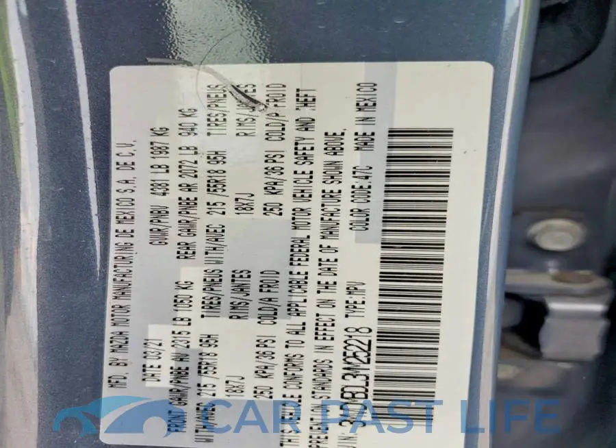 3MVDMBDL3MM252218# 13