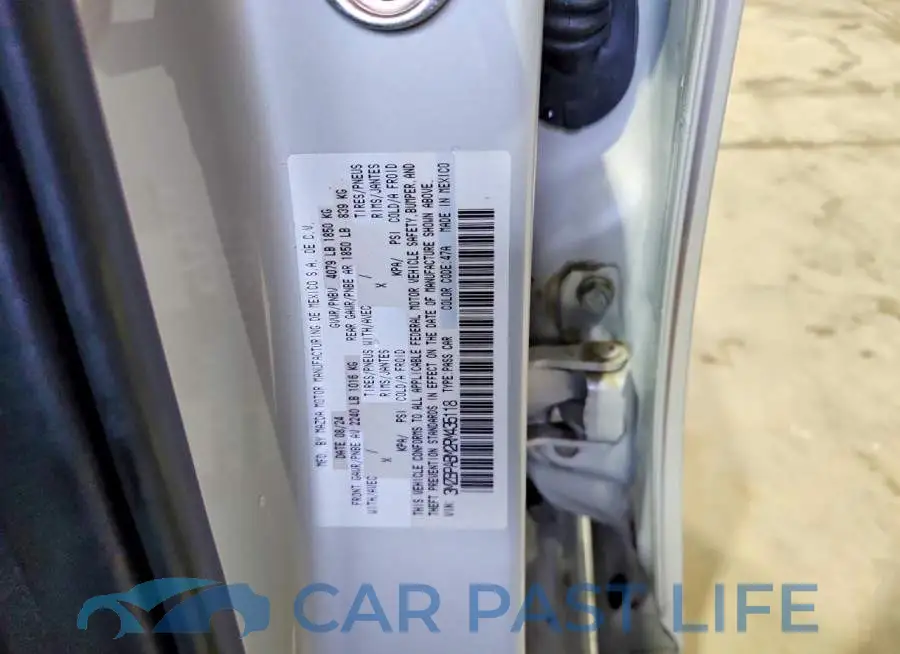 3MZBPABM2RM435118# 12