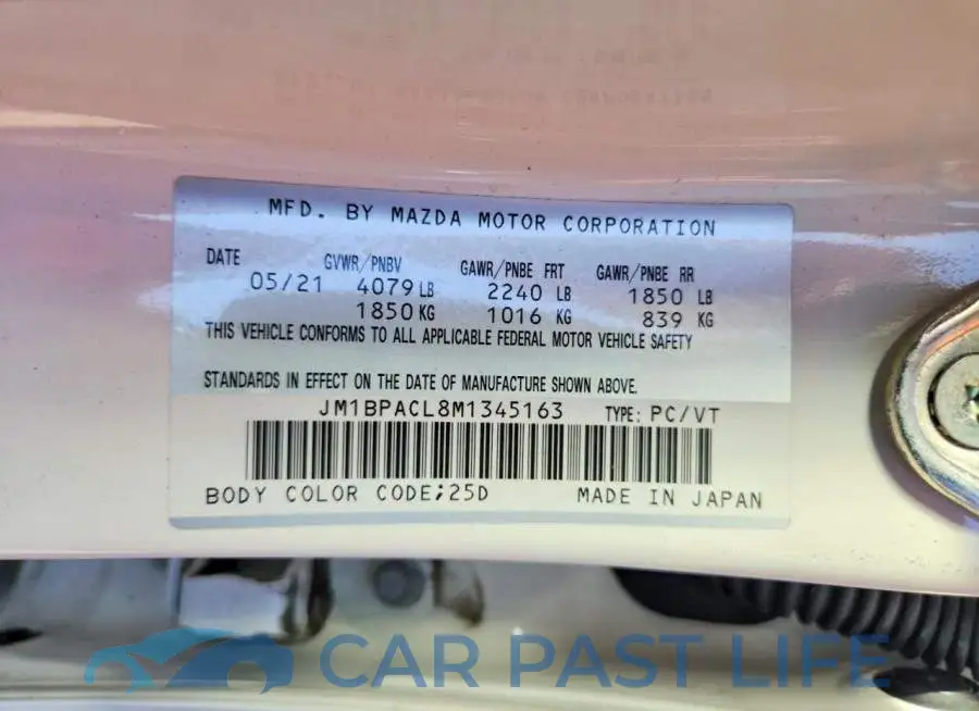 JM1BPACL8M1345163# 12