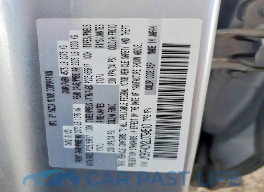 JM3KFACM2L0794510# 12