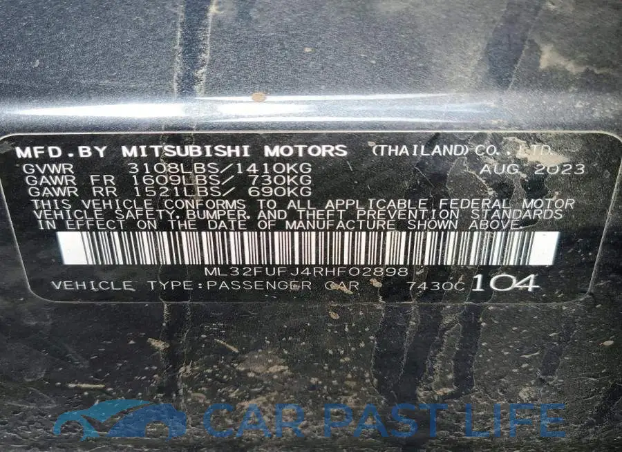 ML32FUFJ4RHF02898# 12