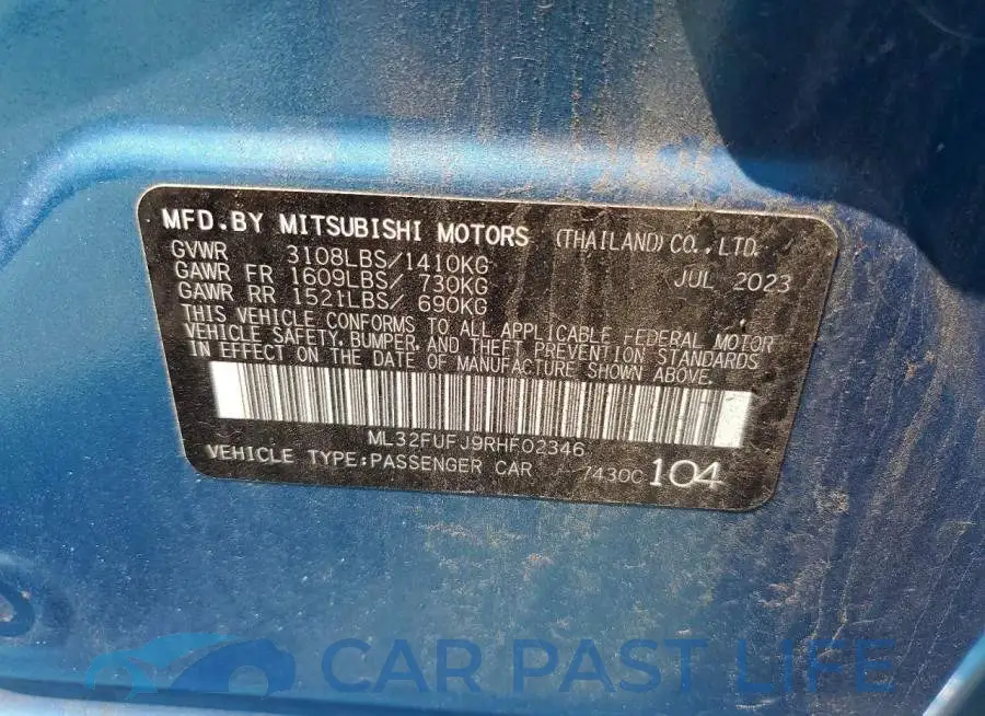 ML32FUFJ9RHF02346# 12