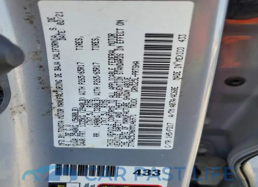 3TMAZ5CN6MM146971# 13