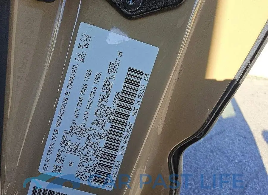 3TYSZ5AN2LT002201# 12