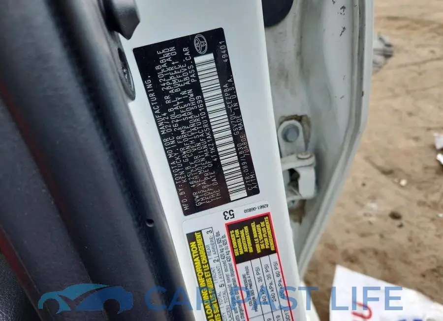 4T1KZ1AK5RU101699# 12