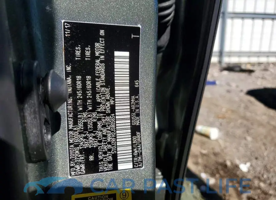5TDJZRFH2JS805654# 14