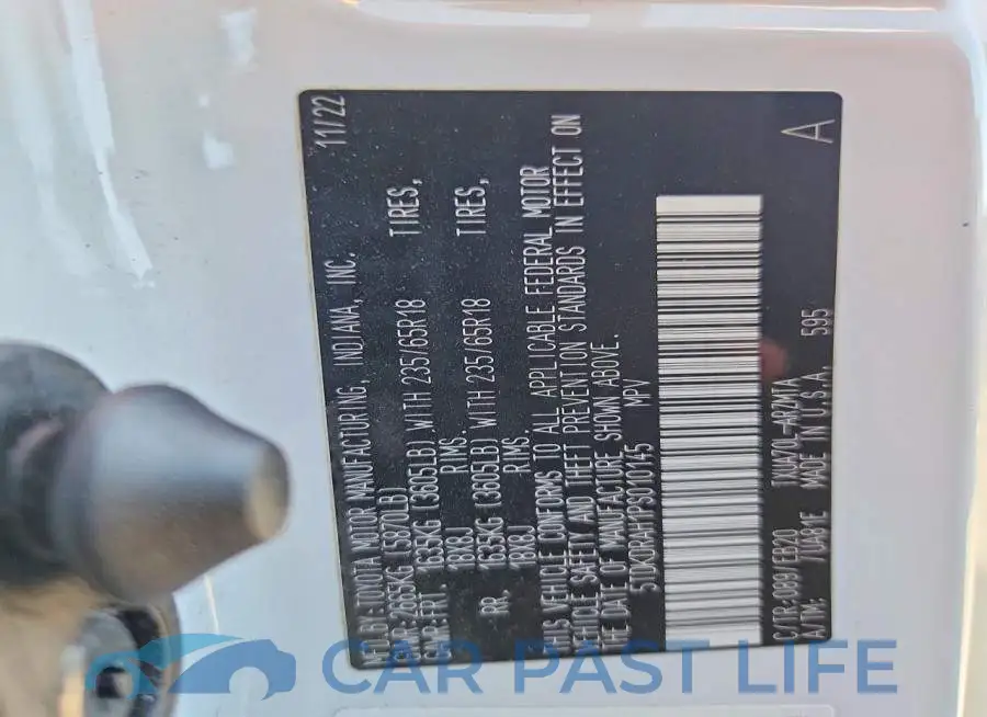 5TDKDRAH1PS010145# 14