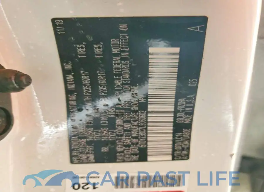 5TDYZ3DC7LS060602# 14