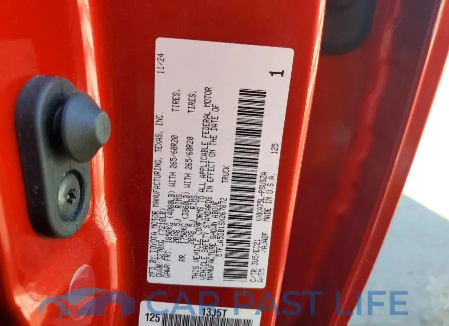 5TFLA5DB1SX267872# 13