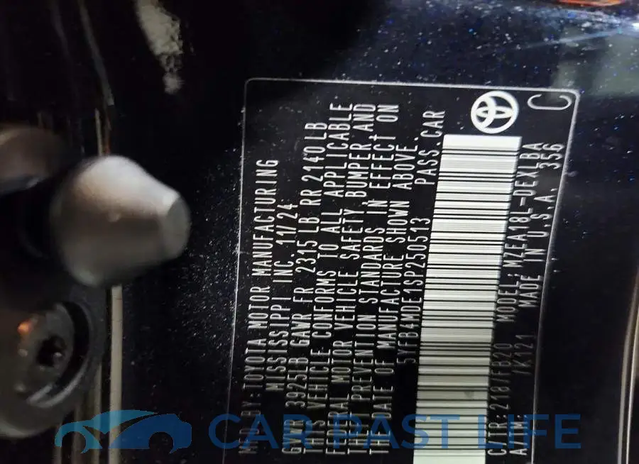 5YFB4MDE1SP250513# 13
