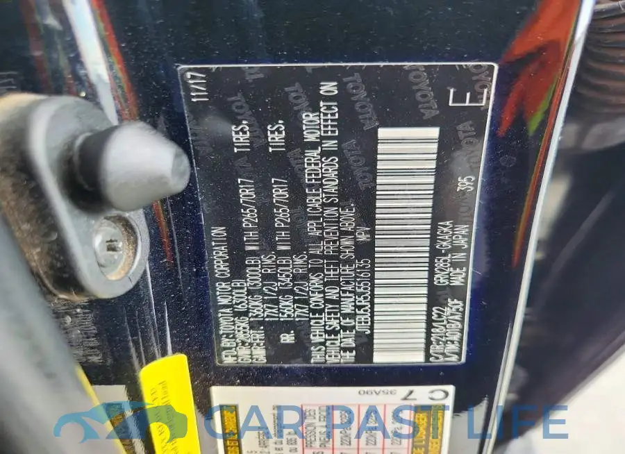 JTEBU5JR5J5516135# 13
