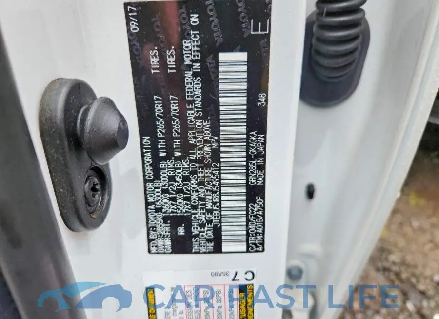 JTEBU5JR8J5495412# 13