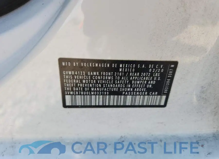 3VWCB7BU0LM032199# 12