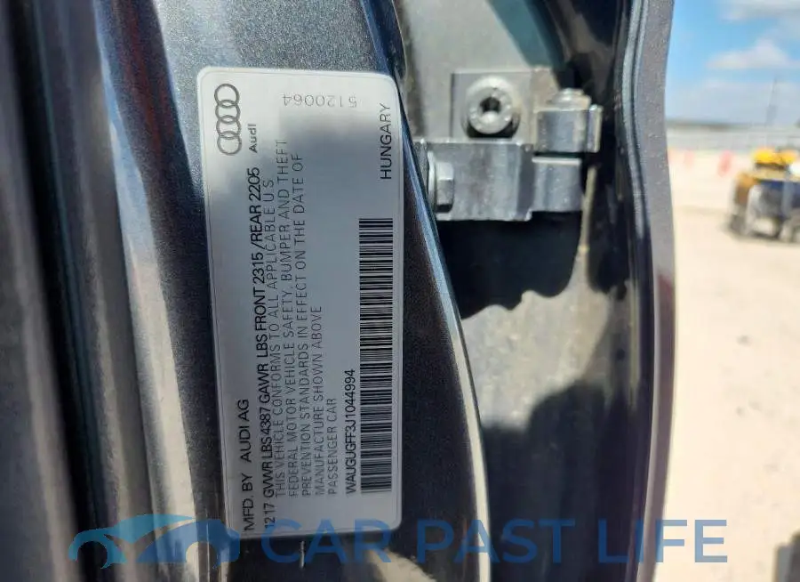 WAUGUGFF3J1044994# 12